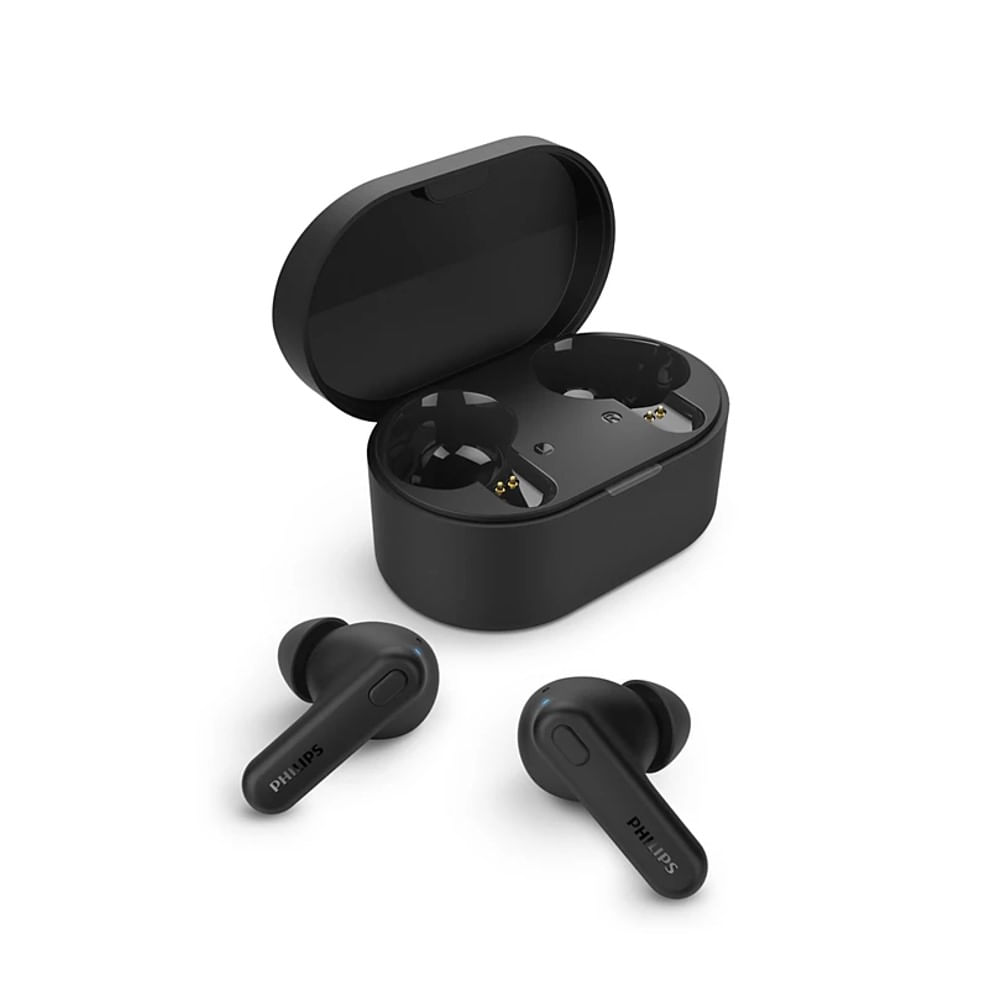 Fone de Ouvido Philips Intra-Auricular TWS Bluetooth IPX4 TAT1108 Preto