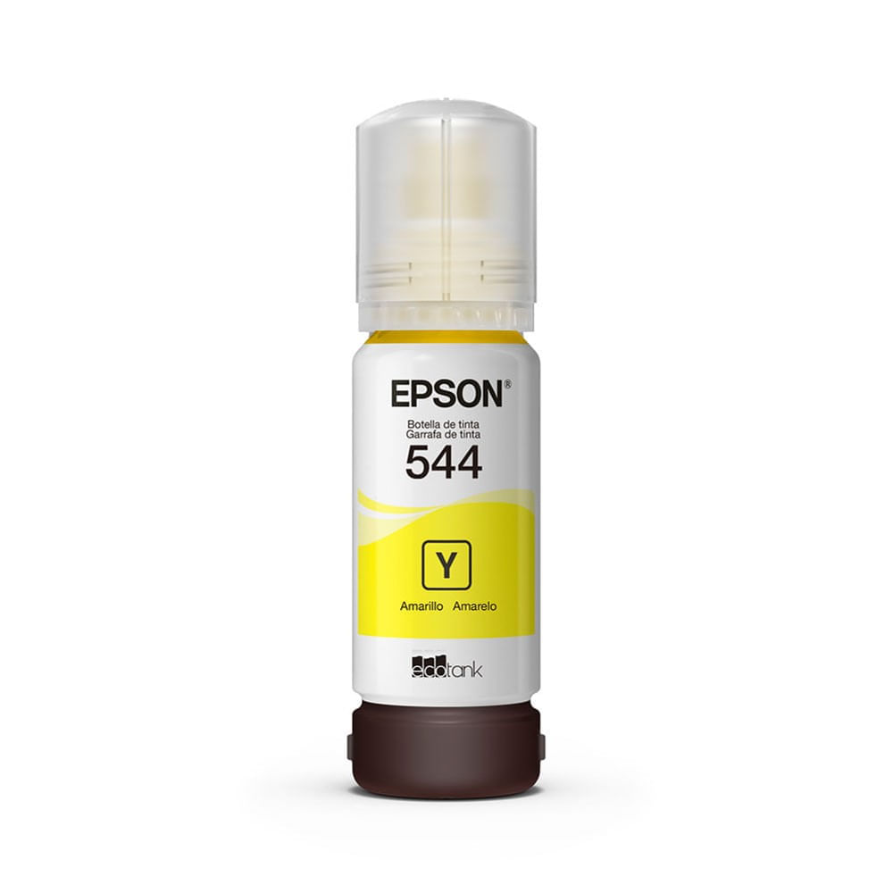 Garrafa de Tinta Epson T544 T544422-BR Amarelo Garrafa de Tinta Epson T544 T544422-BR Amarelo