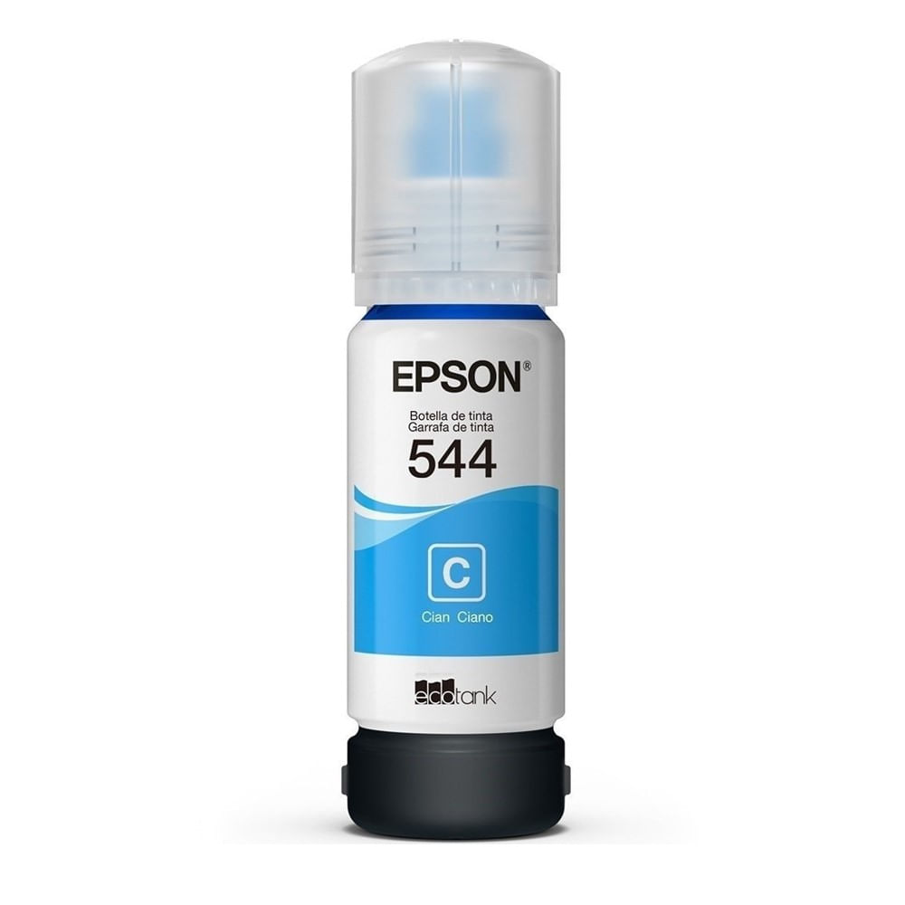 Garrafa de Tinta Epson T544 T544222-BR Ciano Garrafa de Tinta Epson T544 T544222-BR Ciano