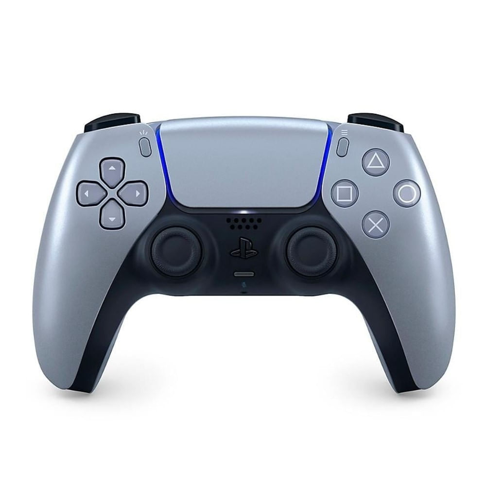 Controle Sony para PS5 sem fio DualSense Sterling Silver Controle Sony para PS5 sem fio DualSense Sterling Silver