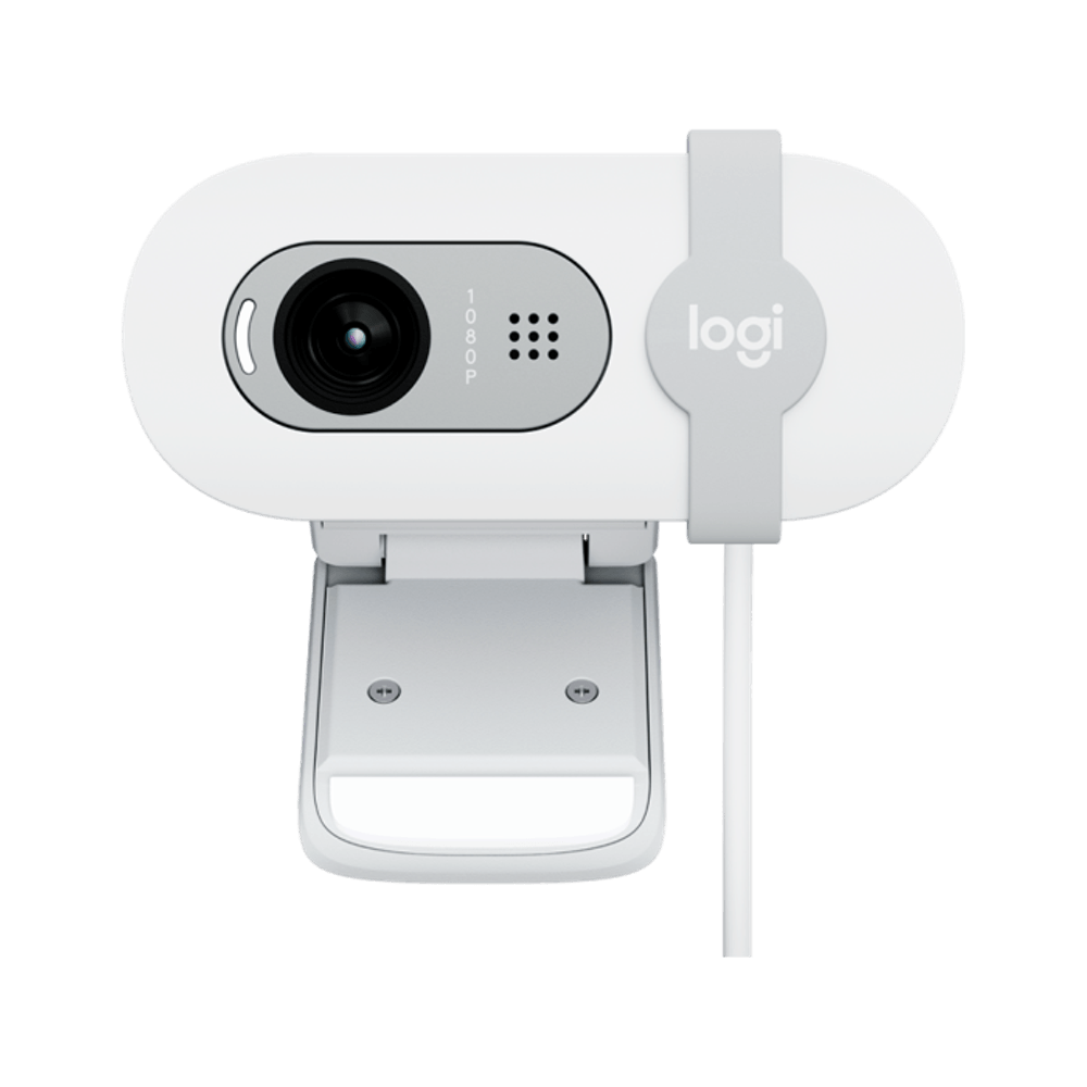 Webcam BRIO 100 FHD 1080P USB Branco- Logitech