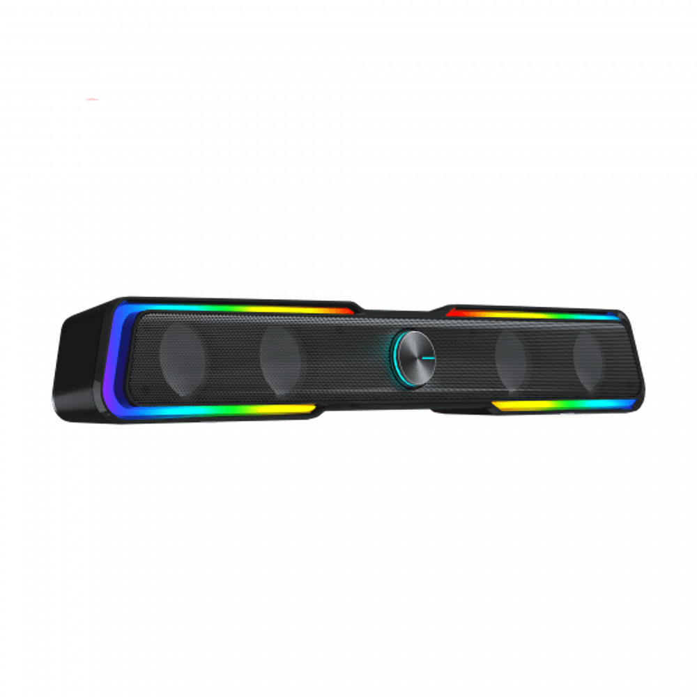 Caixa de Som Gamer Fantech Estéreo GS305 Beat Bar RGB Preto Caixa de Som Gamer Fantech Estéreo GS305 Beat Bar RGB Preto