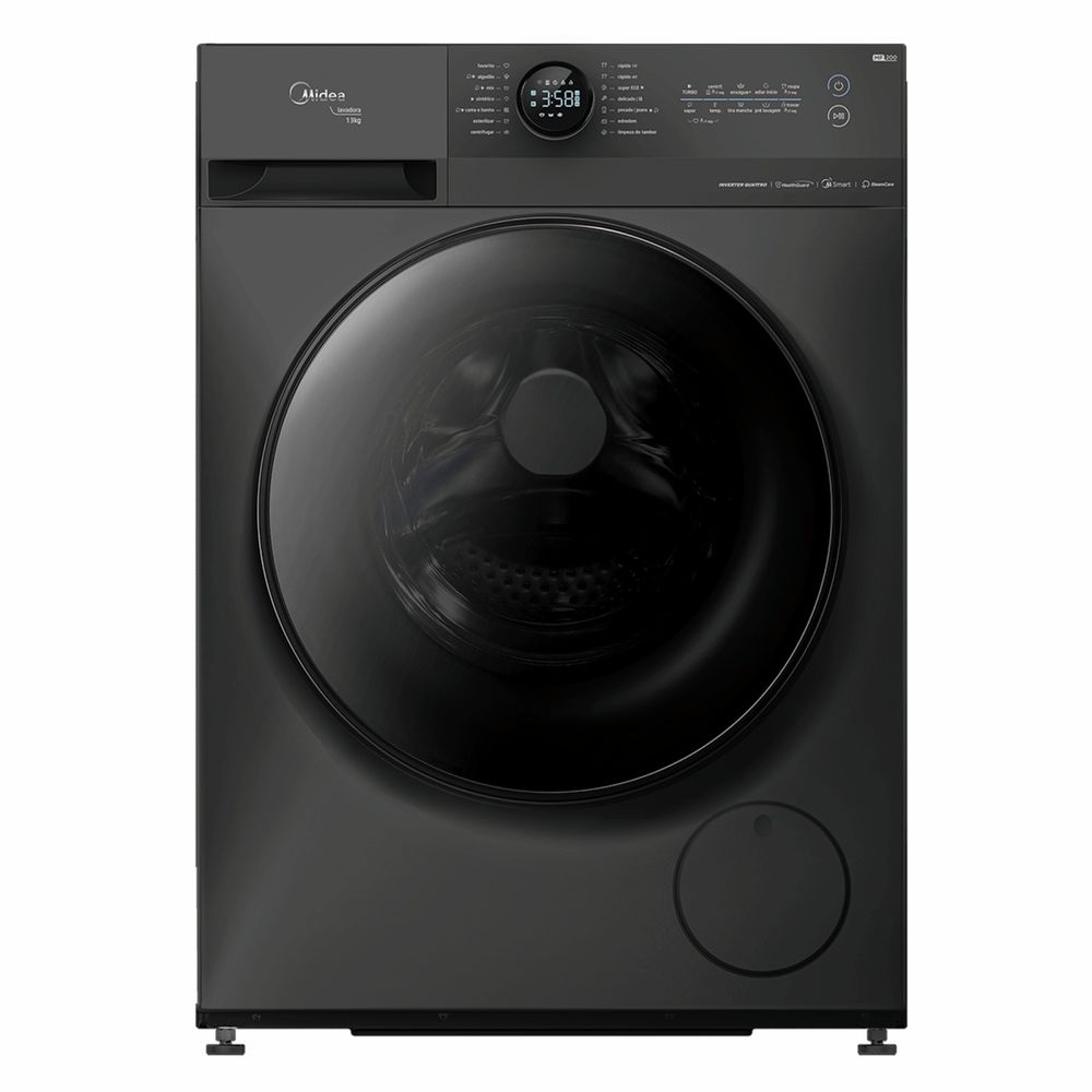 Máquina de Lavar Midea 11Kg HealthGuard Smart 127V MF200W110WB/GK-01 Titanium Máquina de Lavar Midea 11Kg HealthGuard Smart 127V MF200W110WB/GK-01 Titanium