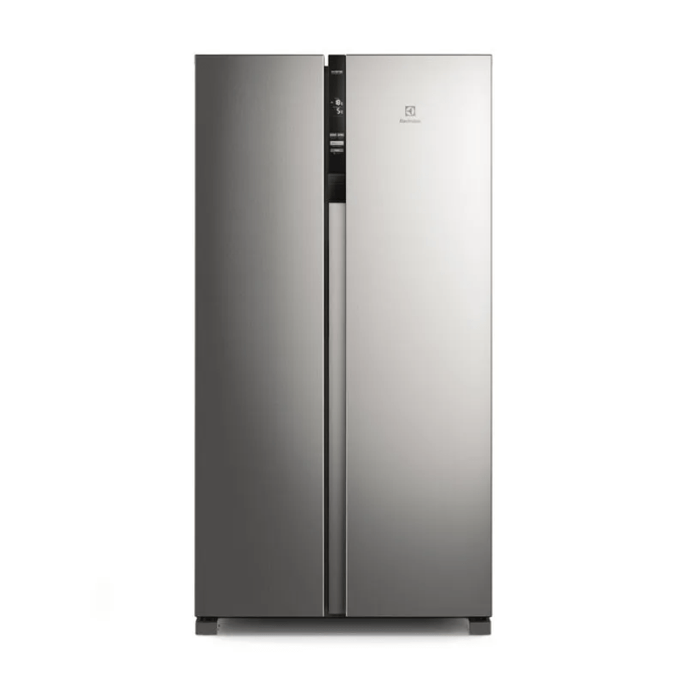Geladeira Electrolux Frost Free Inverter Side by Side 435L com AutoSense IS4S 127V Inox Geladeira Electrolux Frost Free Inverter Side by Side 435L com AutoSense IS4S 127V Inox