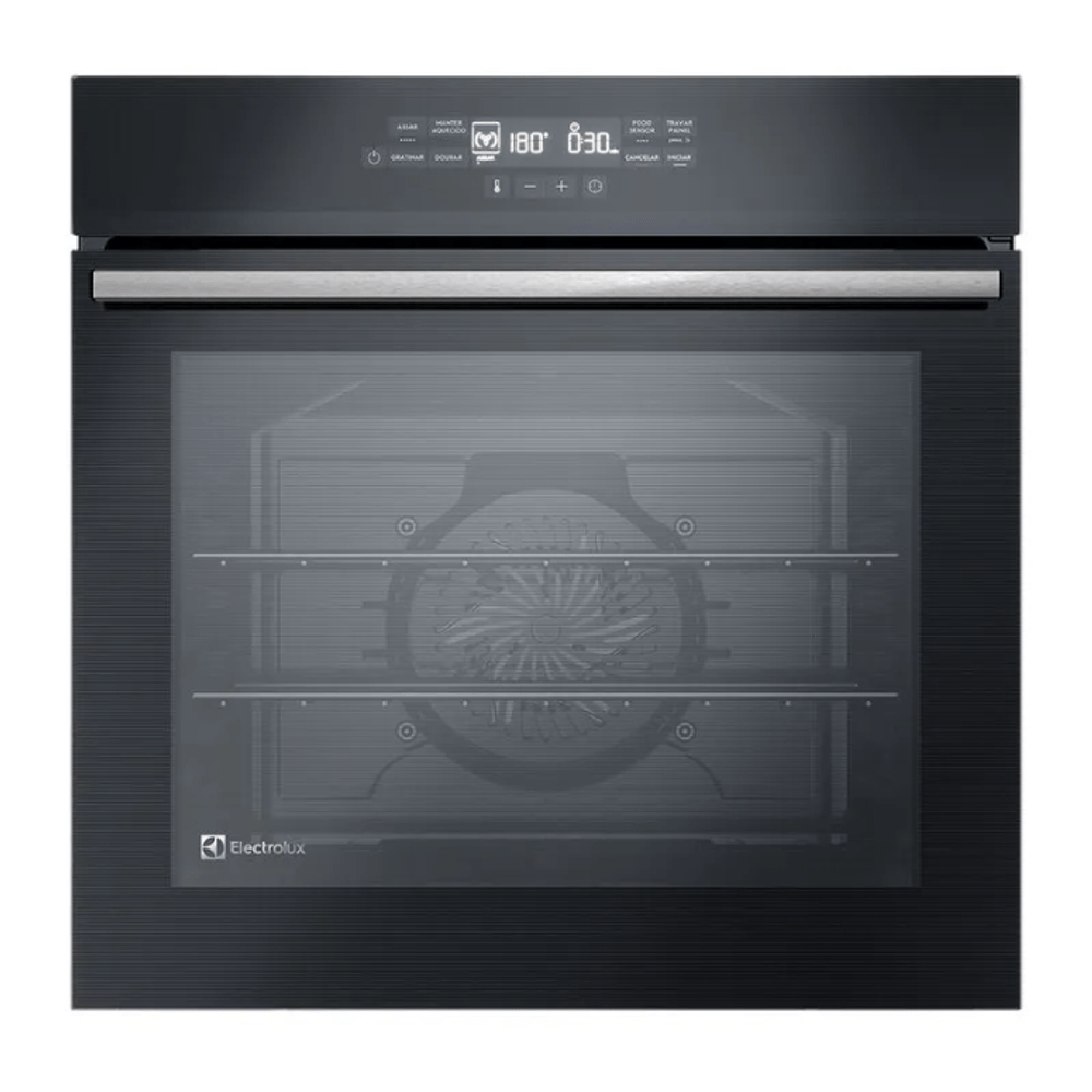Forno de Embutir Electrolux Elétrico 80L Experience com FoodSenser OE8EF 220V Preto Forno de Embutir Electrolux Elétrico 80L Experience com FoodSenser OE8EF 220V Preto
