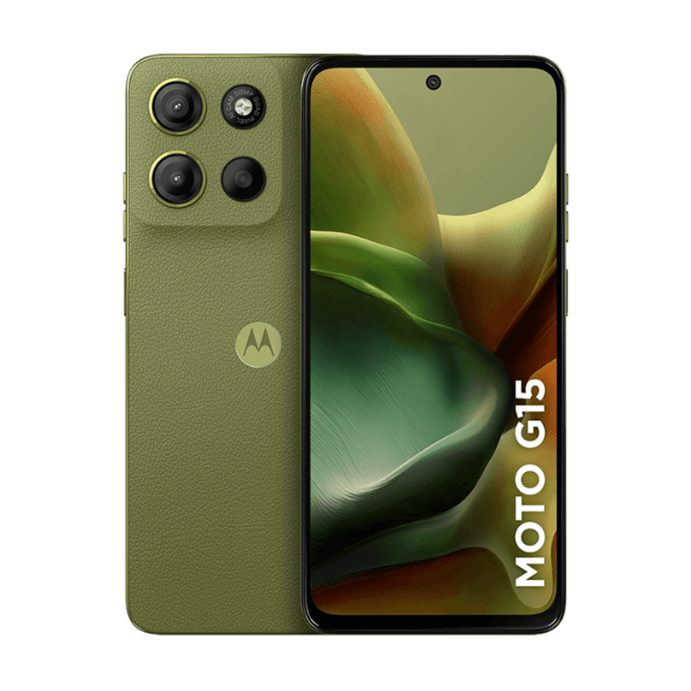 Smartphone Moto G15 4G Android 15 256GB Cam 50MP Cam Front 8MP Octa-Core Helio G81 Extreme Tela 6.7