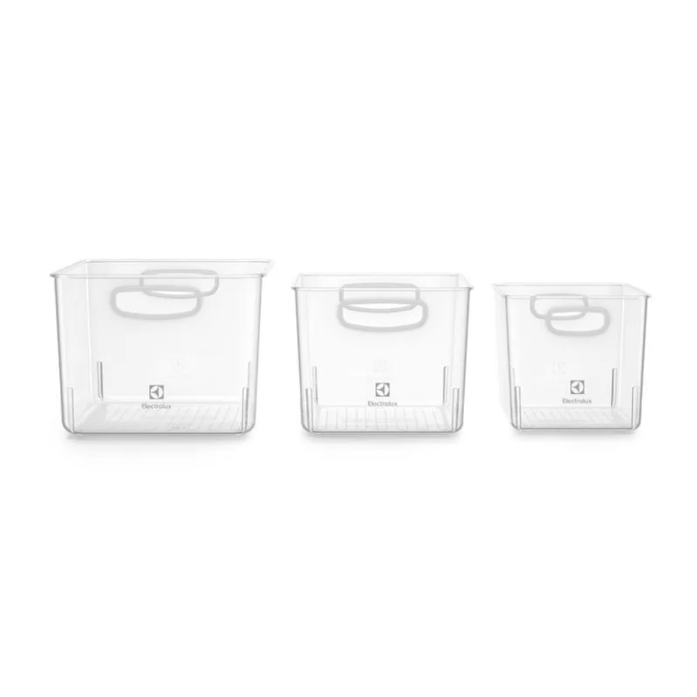 Kit Caixas Organizadoras Experience 14,4L Modular - Electrolux Kit Caixas Organizadoras Experience 14,4L Modular - Electrolux