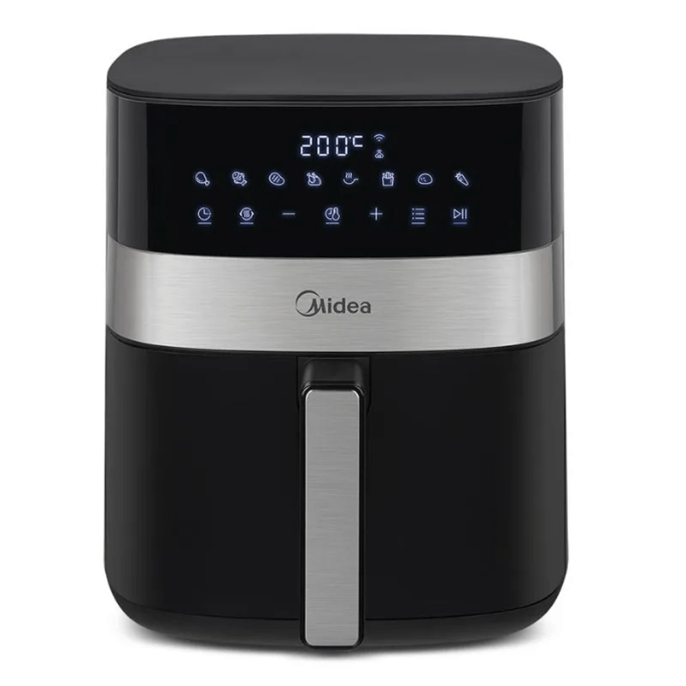 Air Fryer Midea 6L Smart Chef MAD600010APKW1 127V Preta Air Fryer Midea 6L Smart Chef MAD600010APKW1 127V Preta