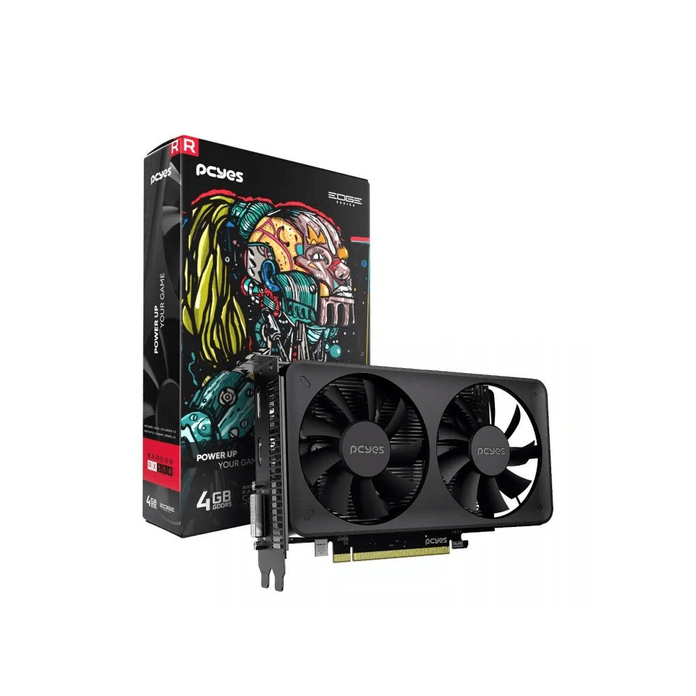 Placa de Vídeo Radeon RX550 4GB GDDR5 Dual Fan  PVEX5504GBDF - PCYes