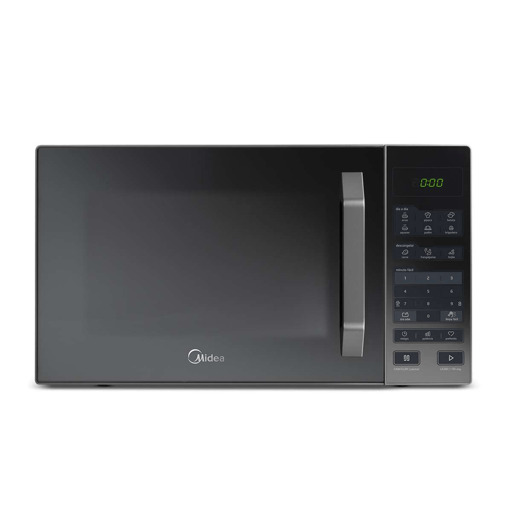 Micro-Ondas 35L SmartPlate 127V MXSA35S1 Prata Espelhado - Midea