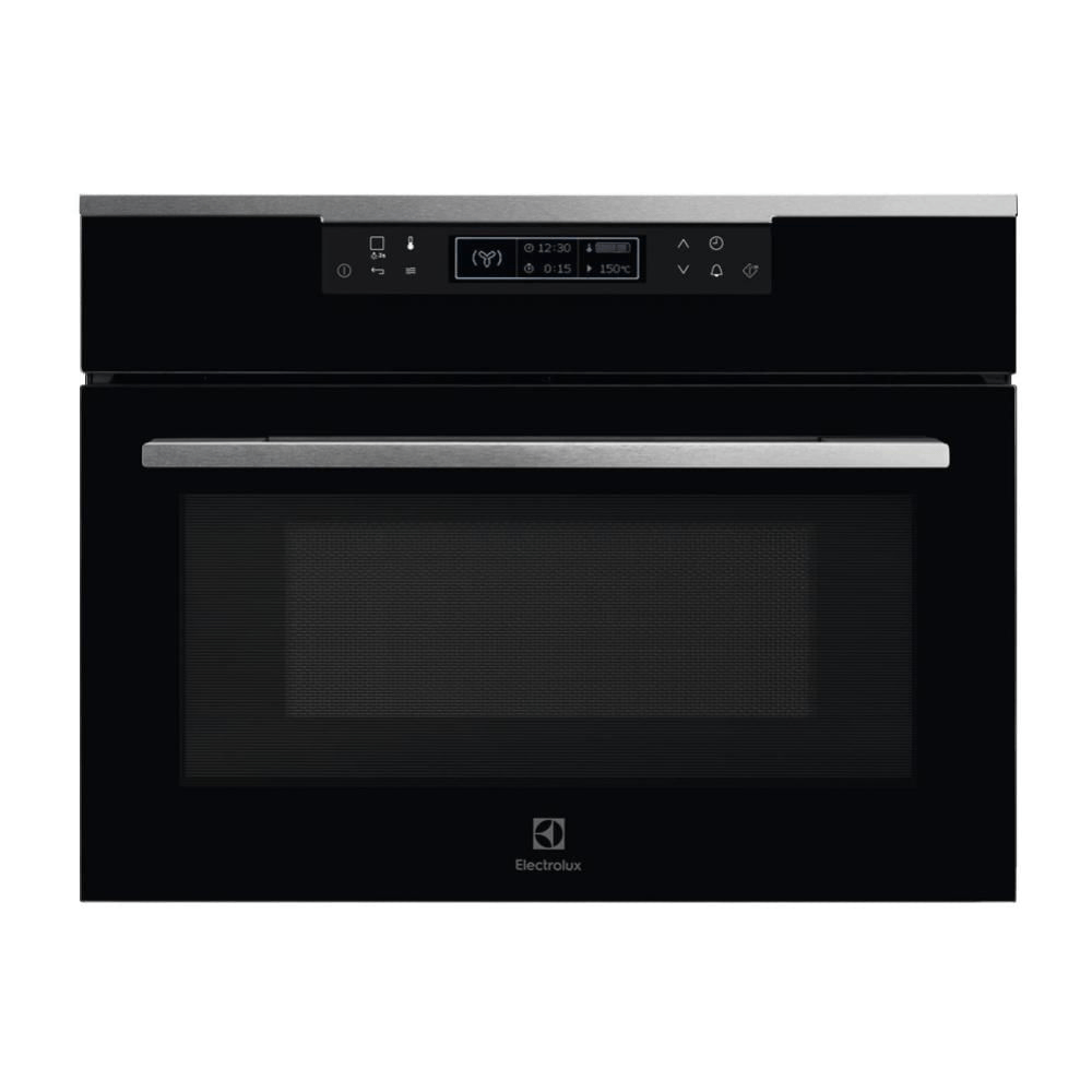 Forno de Embutir Elétrico 43L Multifuncional 2 em 1 com Micro-ondas ME4EP Preto - Electrolux