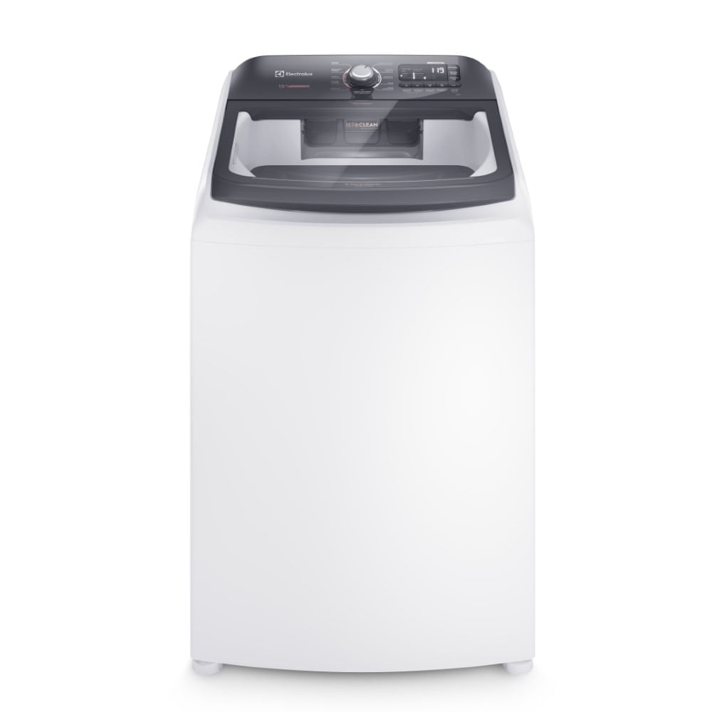 Máquina de Lavar Electrolux 15Kg Premium Care com Cesto Inox e JetClean LEC15 127V Branca Máquina de Lavar Electrolux 15Kg Premium Care com Cesto Inox e JetClean LEC15 127V Branca