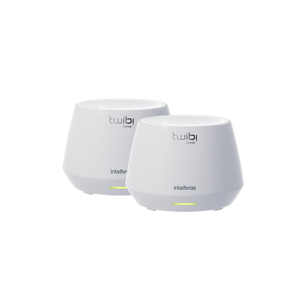 Roteador Intelbras Wi-Fi AX 1500Mbps Mesh Twibi Force AX 2 Unidades