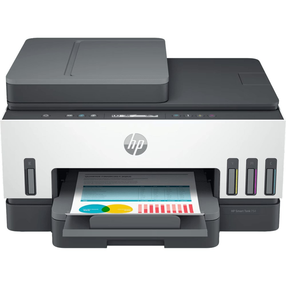 Impressora HP Smart Tank 754 Colorido Wi-Fi Multifuncional Impressora HP Smart Tank 754 Colorido Wi-Fi Multifuncional