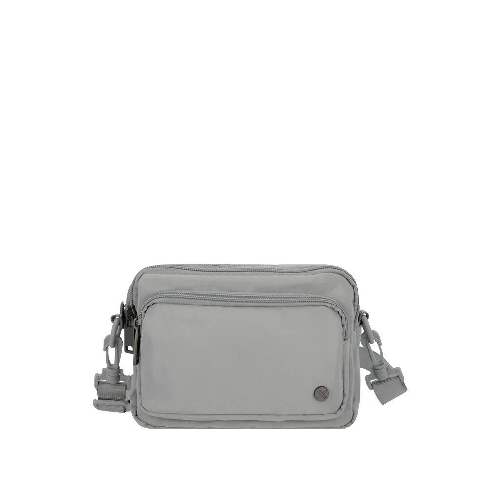 Bolsa Transversal Xtrem Weekend 3XT Cinza Bolsa Transversal Xtrem Weekend 3XT Cinza