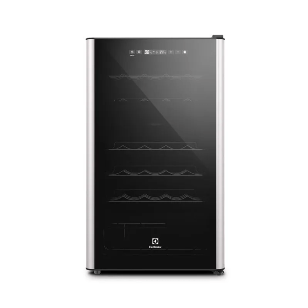 Adega 29 garrafas com Dual Zone e Painel Digital WDF29 220V Preta - Electrolux