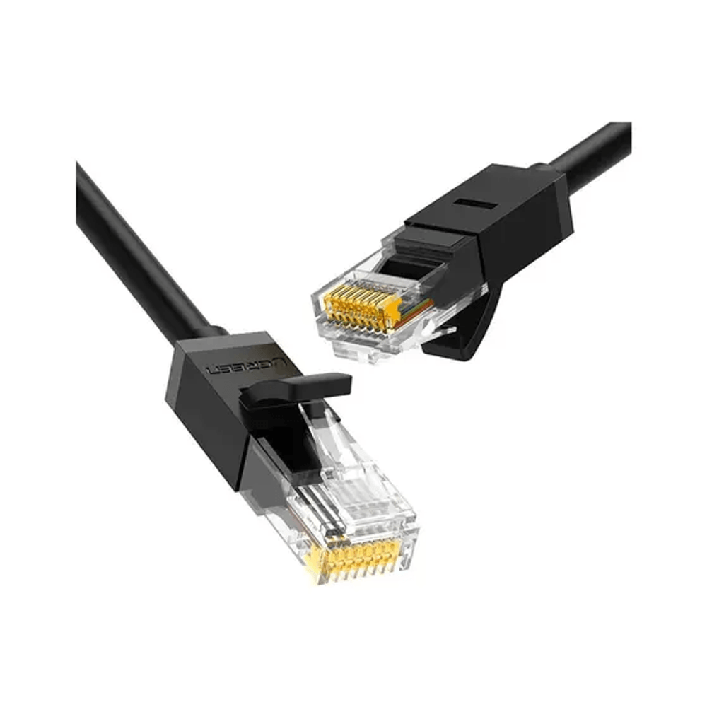 Cabo Ugreen UTP Patch Cord RJ45 Cat6 3M Preto NW102 Cabo Ugreen UTP Patch Cord RJ45 Cat6 3M Preto NW102