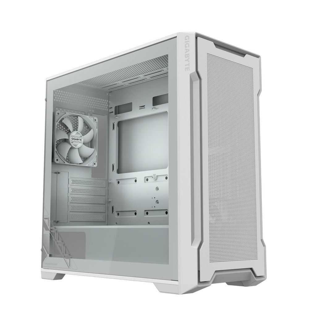 Gabinete Gamer C102 Glass ATX Lateral em Vidro Temperado GB-C102G Branco - Gigabyte