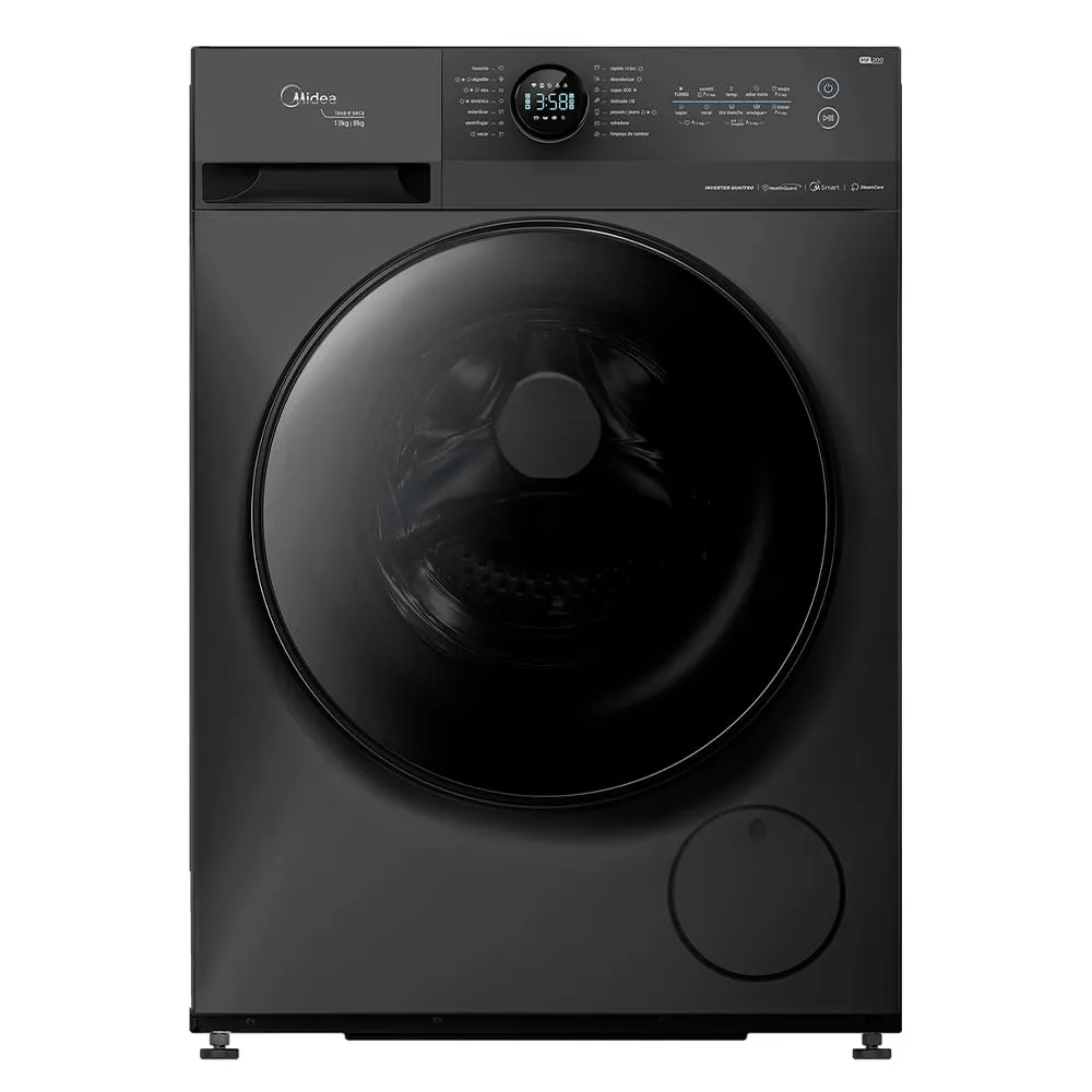 Lava e Seca Midea 13Kg HealthGuard MF200 127V Titanium Lava e Seca Midea 13Kg HealthGuard MF200 127V Titanium