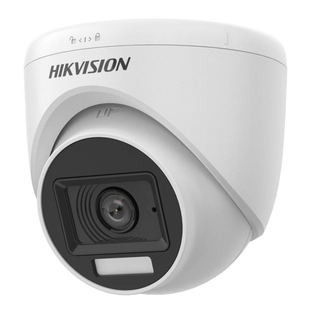 Camera Dome HD 1080P 101° 2MP 2.8MM DS-2CE76D0T-LPFS Branca - Hikvision Camera Dome HD 1080P 101° 2MP 2.8MM DS-2CE76D0T-LPFS Branca - Hikvision