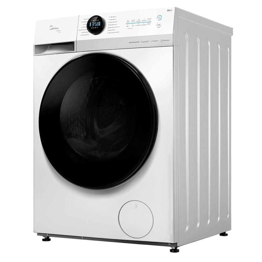 Máquina de Lavar Midea 11Kg Inverter MF200 HealthGuard Conectada 127V MF200W110WB/WK-01 Cinza