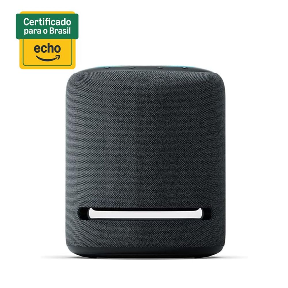 Dispositivo Smart Home Echo Studio Alexa Preto - Amazon Dispositivo Smart Home Echo Studio Alexa Preto - Amazon