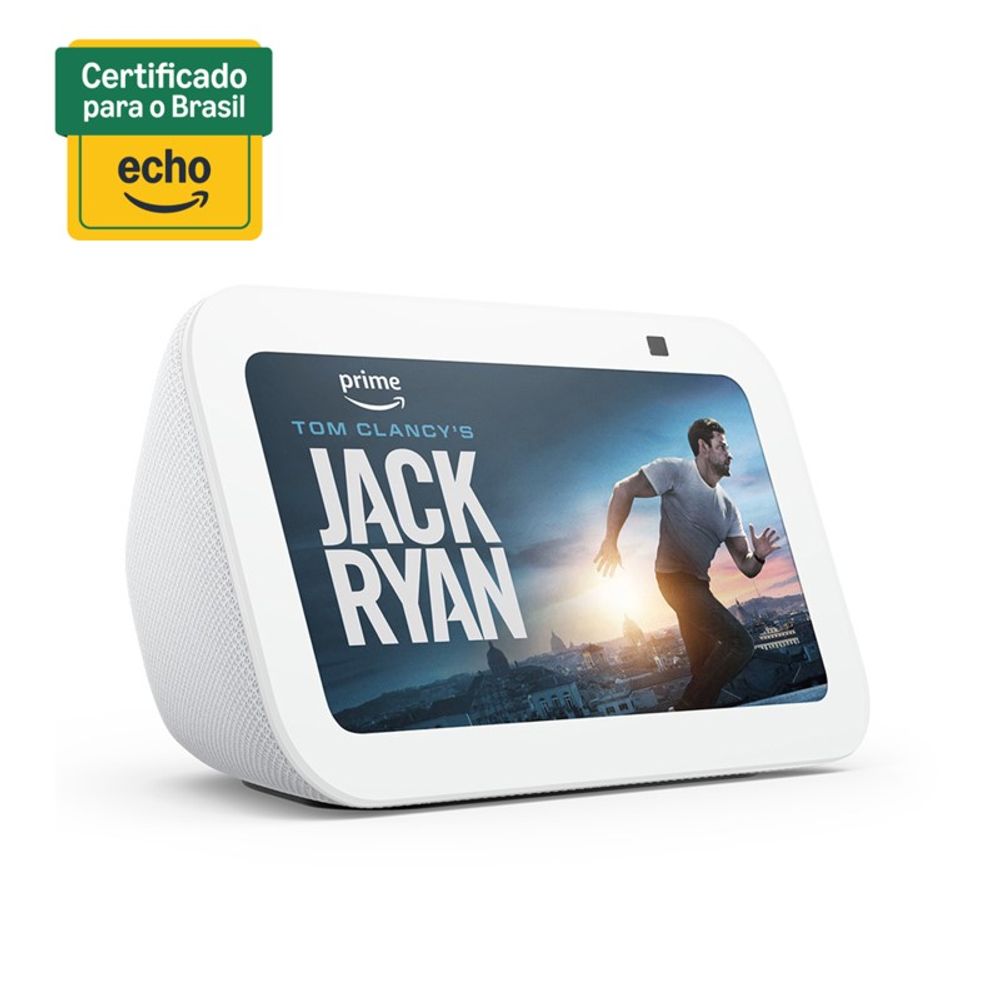 Dispositivo Smart Home Echo Show 5 Alexa 3 Geracao Smart Display Branca - Amazon Dispositivo Smart Home Echo Show 5 Alexa 3 Geracao Smart Display Branca - Amazon