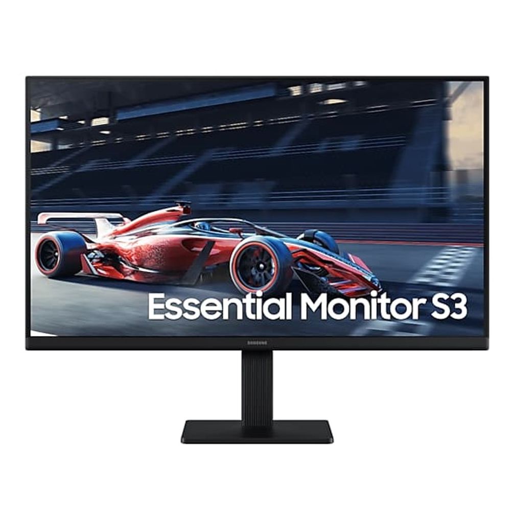 Monitor Gamer Samsung LED 24 FHD IPS 100Hz Wide Essential S3 Preto