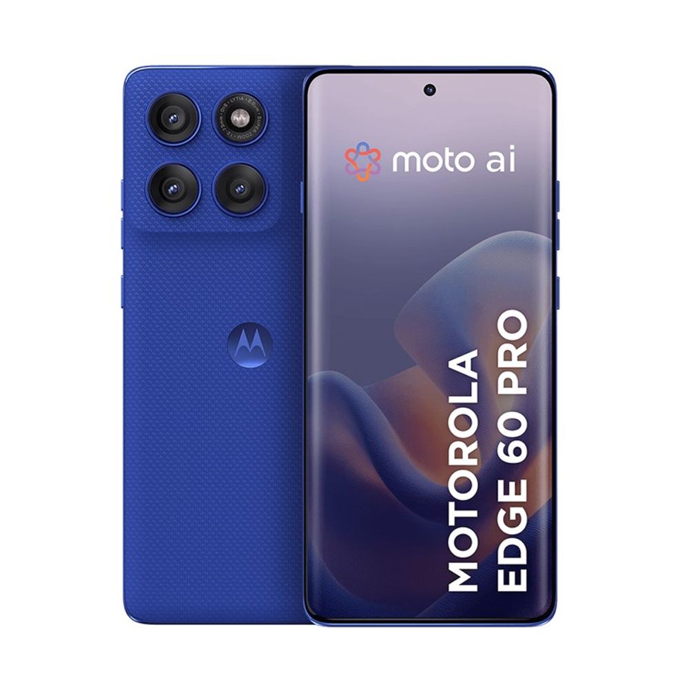 Smartphone Motorola Edge 60 Pro 5G Android 15 256GB Cam 50MP+50MP+10MP Cam Front 50MP Octa-Core Tela 6.7
