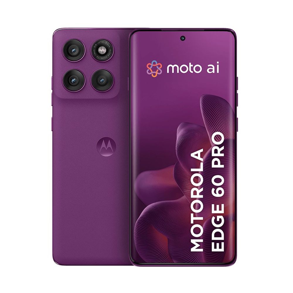 Smartphone Motorola Edge 60 Pro 5G Android 15 256GB Cam 50MP+50MP+10MP Cam Front 50MP Octa-Core Tela 6.7