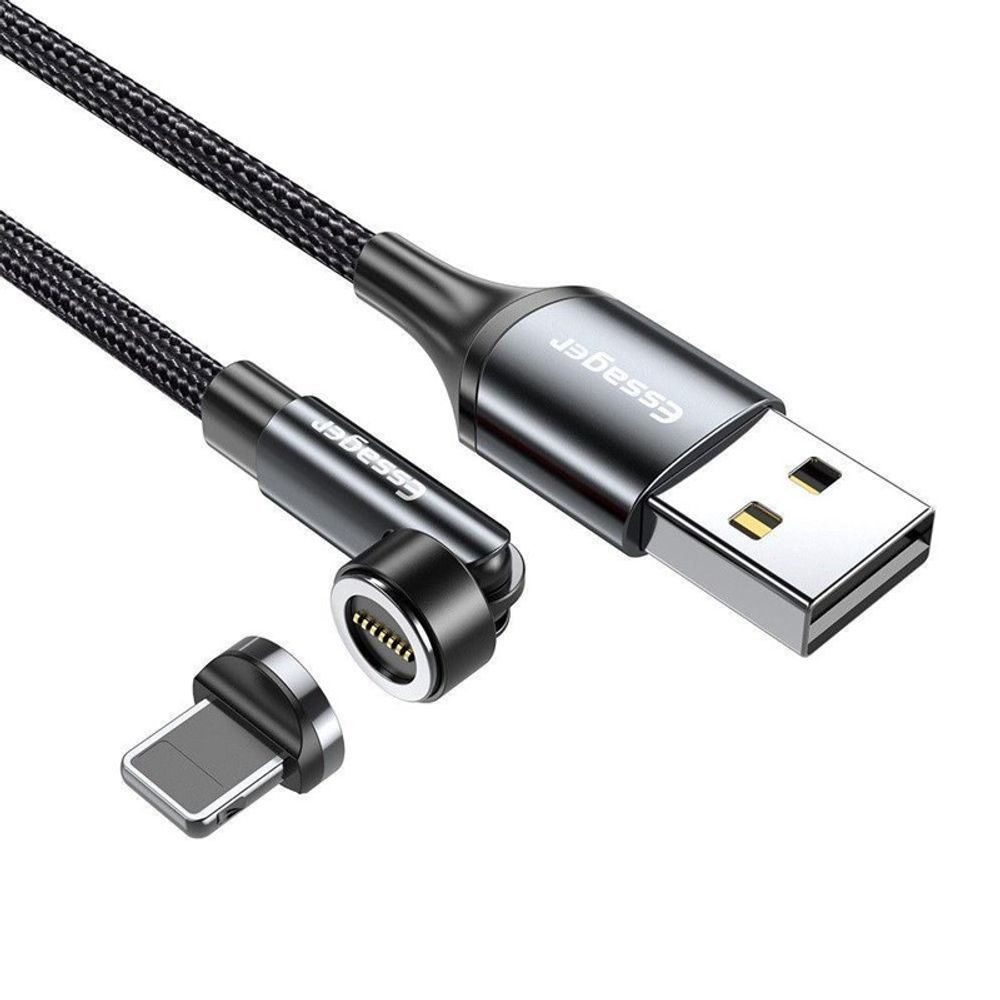 Cabo Essager USB Lightning 2.0M Victron Rotate EXCCXL-WCA0G Preto