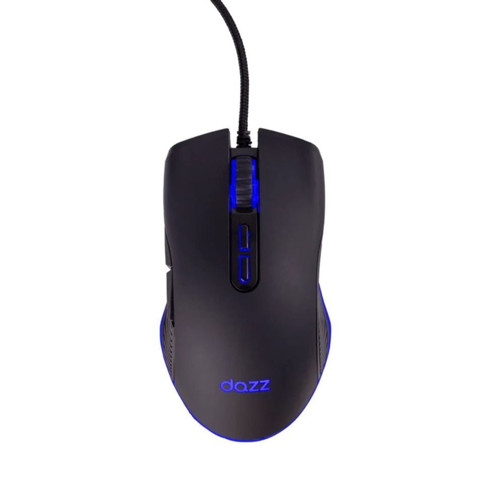Mouse Dazz USB GMO2001 7200DPI 7 Botões RGB Preto Mouse Dazz USB GMO2001 7200DPI 7 Botões RGB Preto