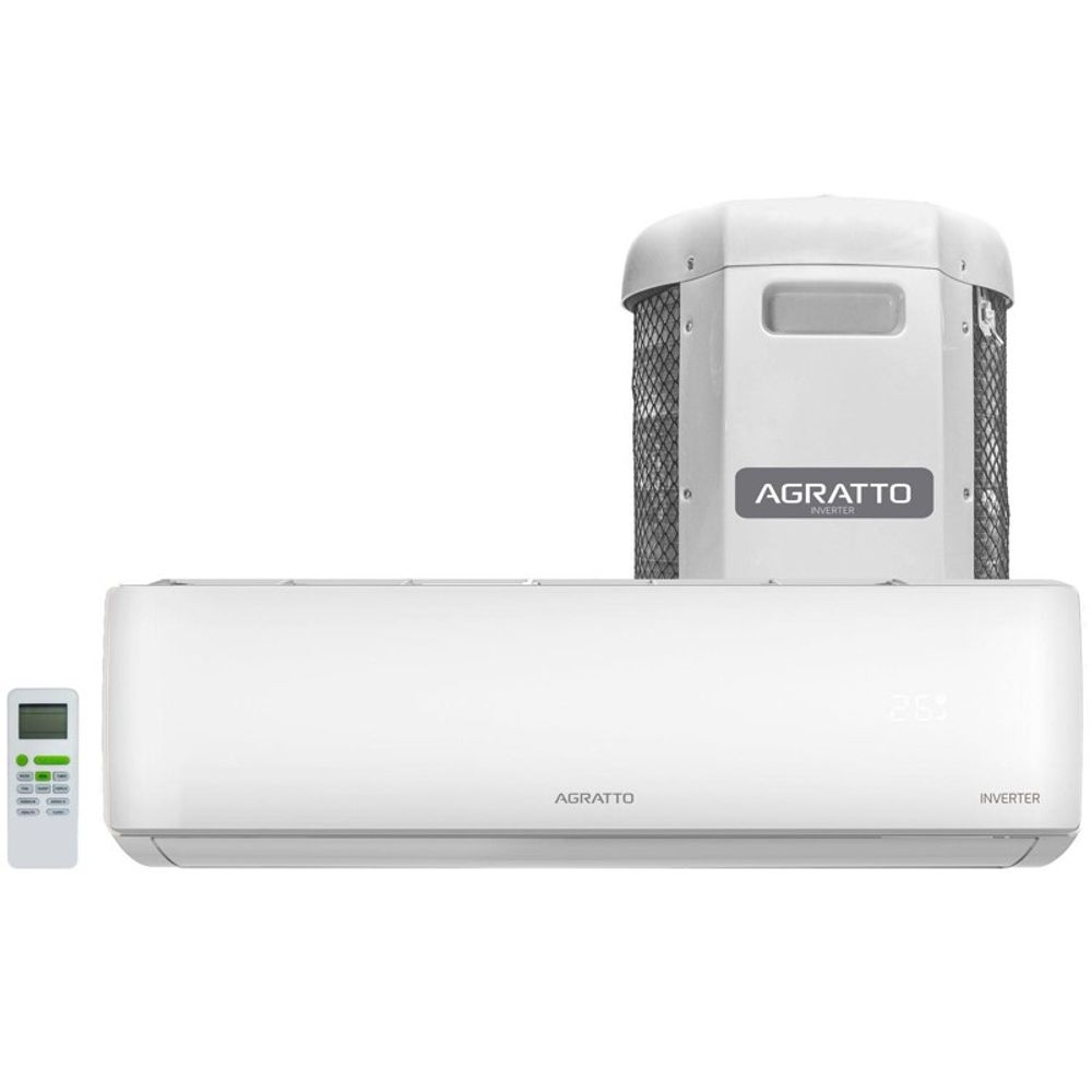 Ar-Condicionado Agratto 18000 BTUs Split Liv Top Inverter