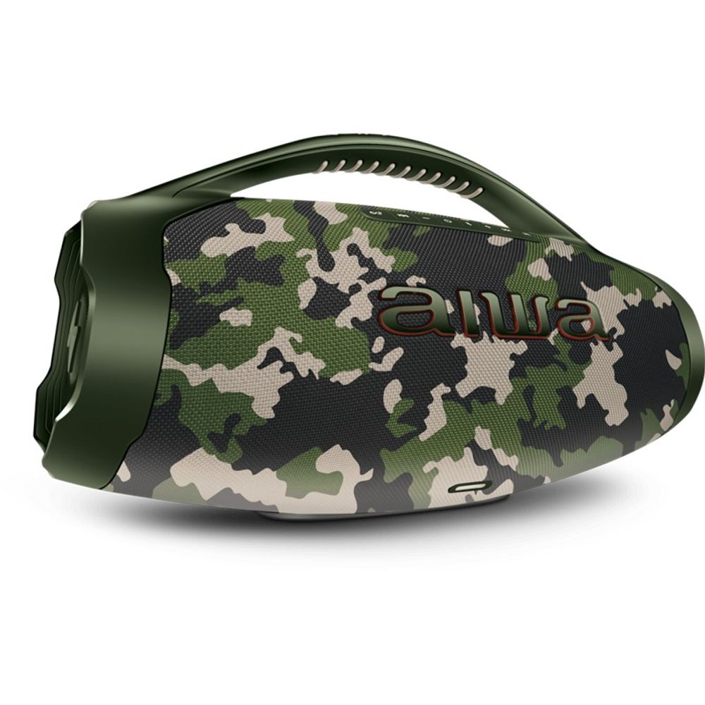Caixa de Som AIWA Portátil Boombox Plus Bluetooth 200W Camuflado