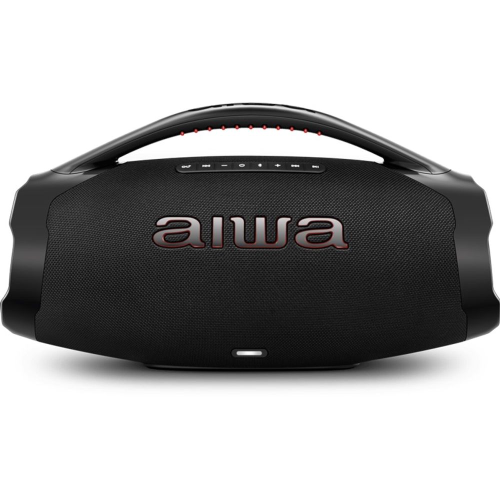 Caixa de Som AIWA Portátil Boombox Plus Bluetooth 200W Preto