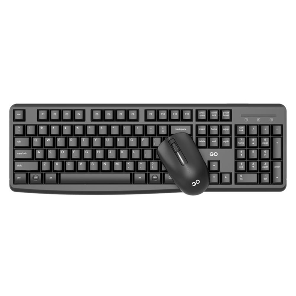 Kit Teclado e Mouse Fantech sem Fio Go WK894 Silent Kit Teclado e Mouse Fantech sem Fio Go WK894 Silent