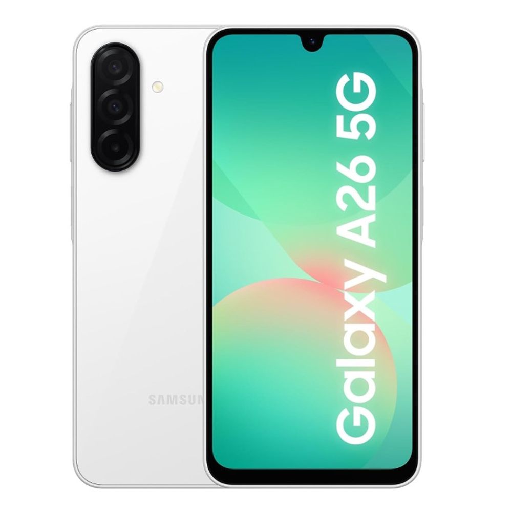 Smartphone Samsung Galaxy A26 5G Android 15 256GB 8GB RAM Cam 50MP+8MP+2MP Front 13MP Octa-Core Tela Infinita 6.7