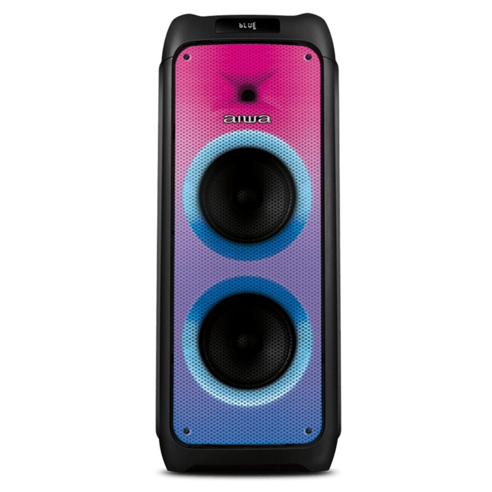 Caixa de Som AIWA PartyBox PB-06 Bluetooth 20H RGB USB 300W Preto Caixa de Som AIWA PartyBox PB-06 Bluetooth 20H RGB USB 300W Preto