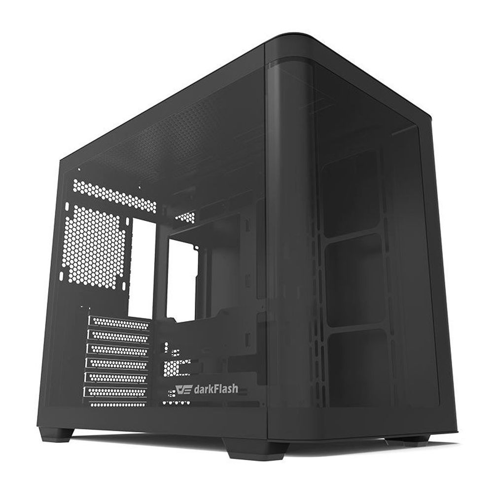 Gabinete Gamer Darkflash DPW90 Mid Tower Lateral de Vidro Preto Gabinete Gamer Darkflash DPW90 Mid Tower Lateral de Vidro Preto