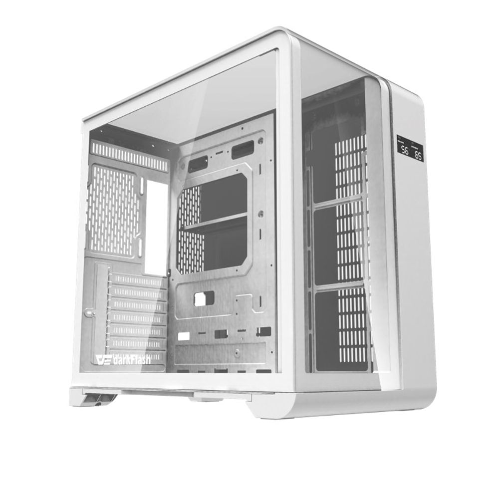 Gabinete Gamer Darkflash L280 Mid Tower Painel de Vidro Branco Gabinete Gamer Darkflash L280 Mid Tower Painel de Vidro Branco