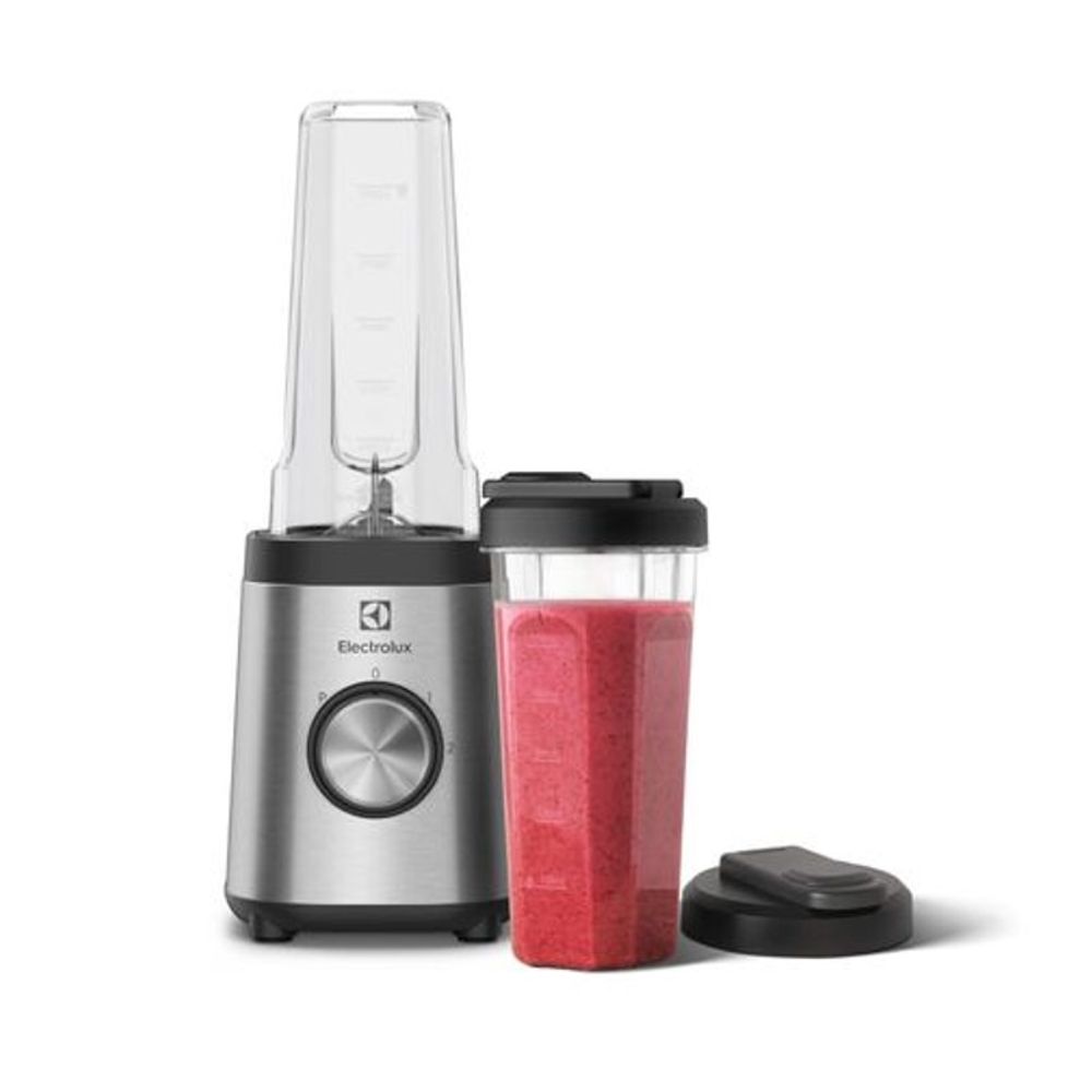 Liquidificador Portátil Electrolux Sport Blender 320W BSE20 Efficient Inox c/ 2 garrafas 127V