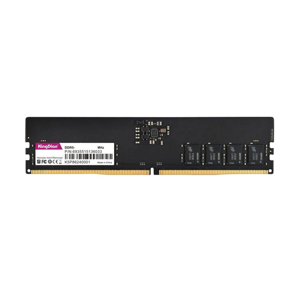 Memória Ram KingDian para Desktop 16GB DDR5 5600Mhz Memória Ram KingDian para Desktop 16GB DDR5 5600Mhz