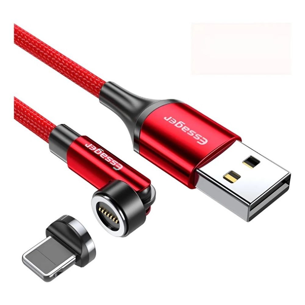 Cabo Essager USB para Lightning 2.0M Rotate Vermelho Cabo Essager USB para Lightning 2.0M Rotate Vermelho
