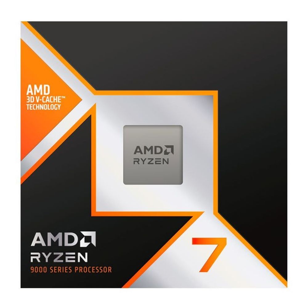 Processador AMD AM5 Ryzen 7 9800X3D 4.7Ghz 8 Core 96MB 100-100001084WOF