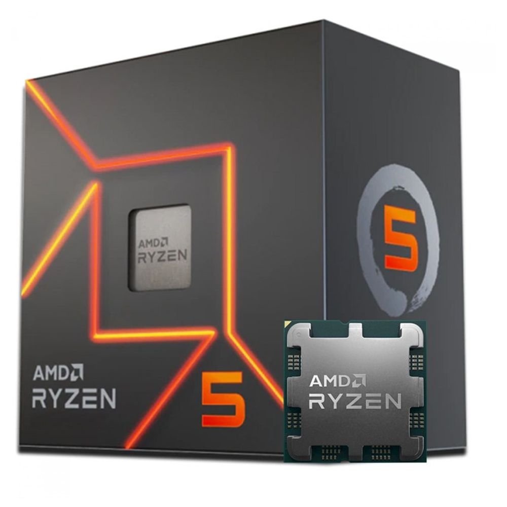 Processador AMD AM5 Ryzen 5 8600G 4.3Ghz 6 Core 22MB 100-100001237BOX Processador AMD AM5 Ryzen 5 8600G 4.3Ghz 6 Core 22MB 100-100001237BOX