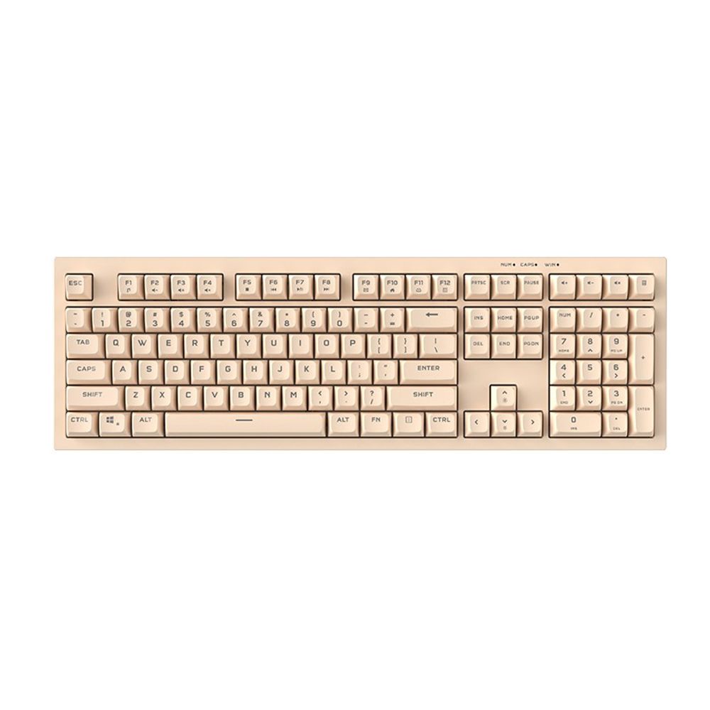 Teclado Gamer Aigo USB-C Membrana RGB FG108 Rose