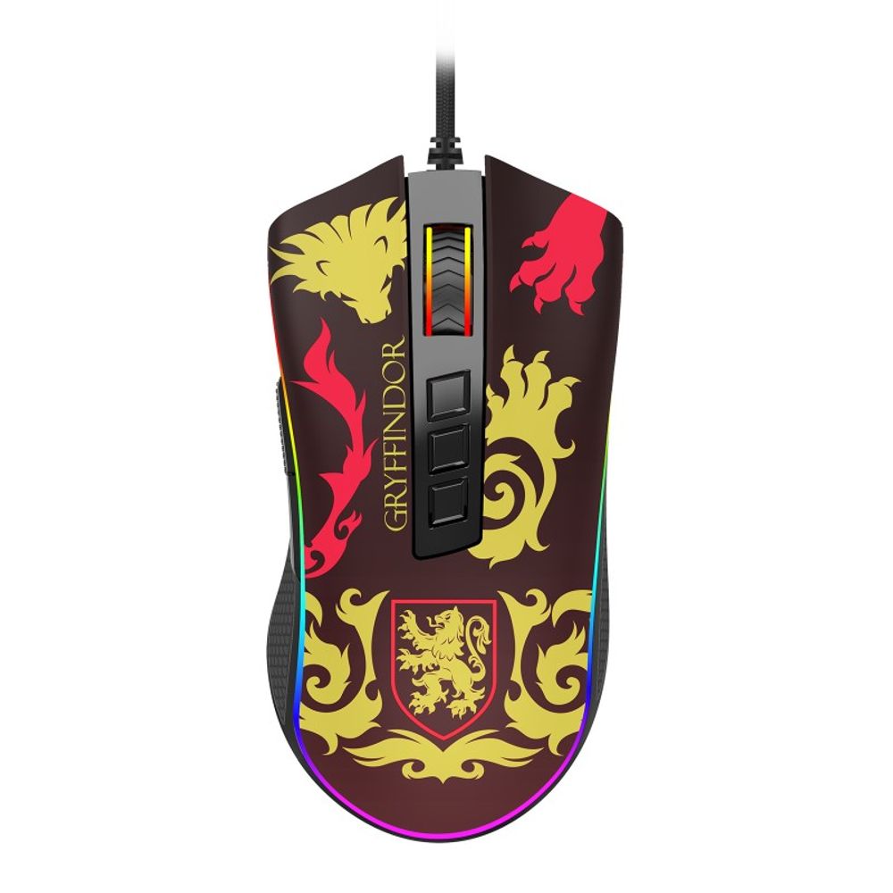 Mouse Gamer Redragon Harry Potter Gryffindor 8 Botões 12.400DPI RGB HP-711G