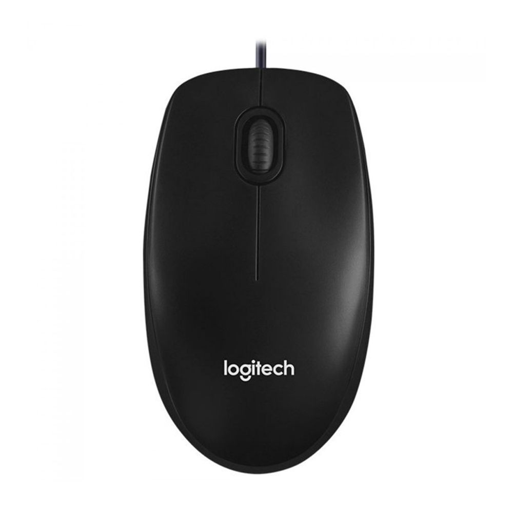 Mouse Logitech Óptico USB M90 Preto