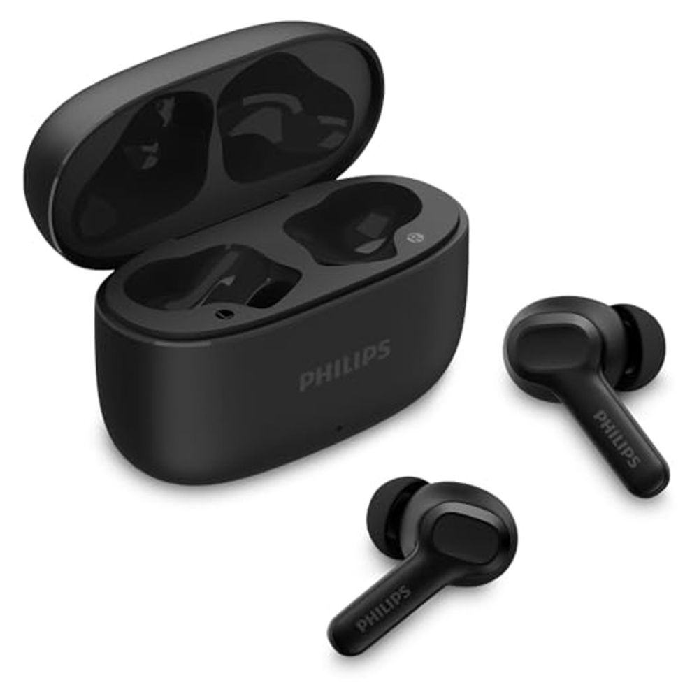 Fone de Ouvido Philips Intra-Auricular TWS Bluetooth IPX4 TAT1109BK Preto Fone de Ouvido Philips Intra-Auricular TWS Bluetooth IPX4 TAT1109BK Preto