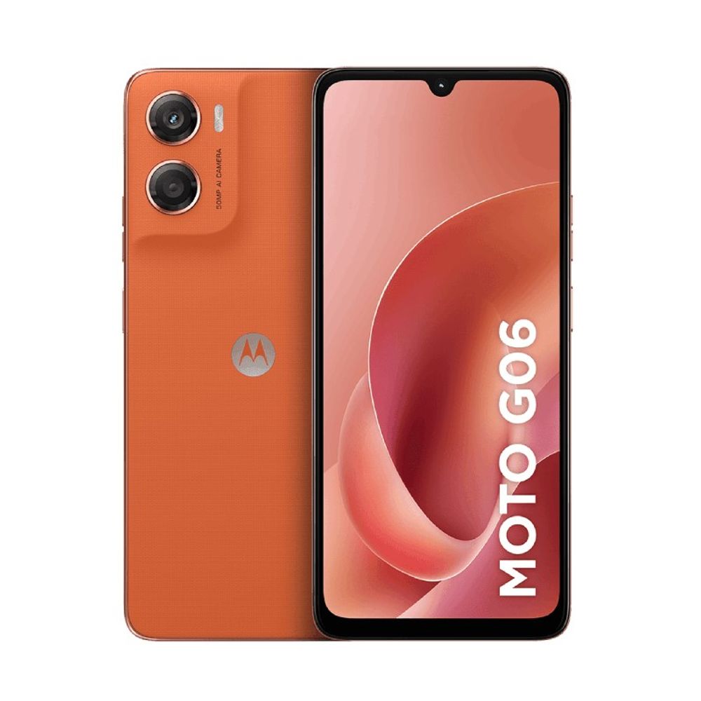 Smartphone Motorola Moto G06 4G Android 15 128GB Cam 50MP Cam Front 8MP Octa-Core Tela 6.9